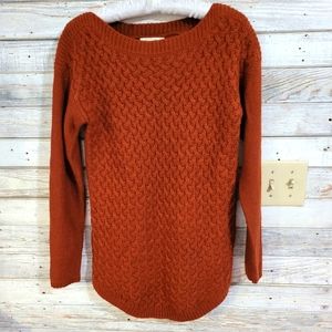 It's Our Time medium rust colored sweater